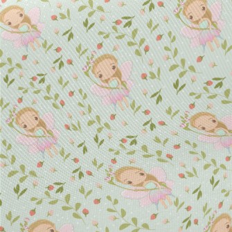 Flower Elf Little Girl Midweight Cotton Poplin