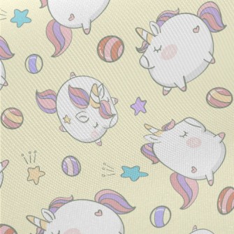 Chubby Unicorn Midweight Cotton Poplin