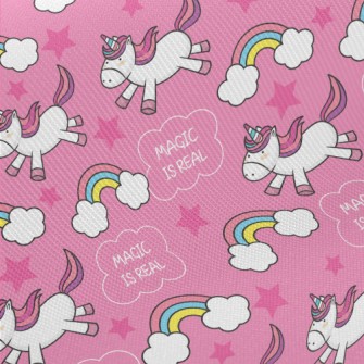 Magical Real Unicorn Midweight Cotton Poplin