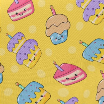Expression Mini Birthday Cake Midweight Cotton Poplin
