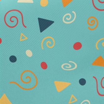 Triangle Dot Vortex Midweight Cotton Poplin