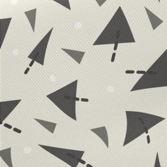 Arrow Dotted Triangle Midweight Cotton Poplin