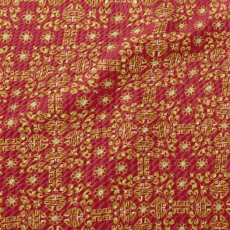 Chinese Traditional Pattern Birdseye Piqué