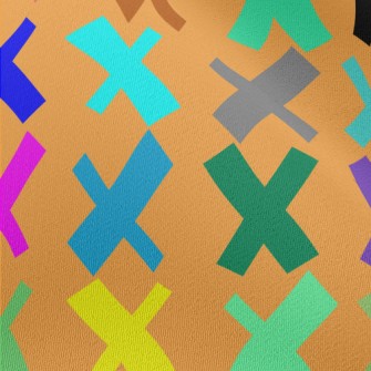 Color Irregular X Chiffon