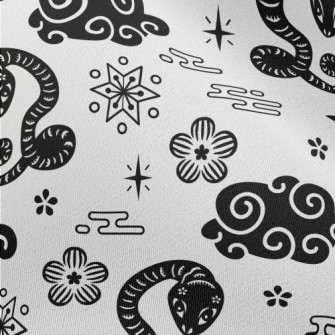 Chinese Year Of The Snake Elem Chiffon