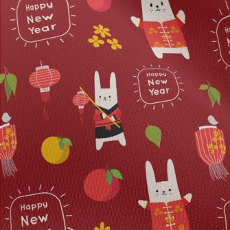 Chinese New Year Rabbit Chiffon