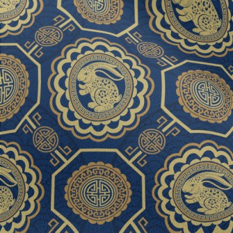 Chinese Rabbit Totem Chiffon