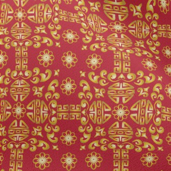 Chinese Traditional Pattern Chiffon
