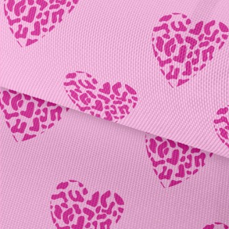 Leopard Heart Waterproof Oxford