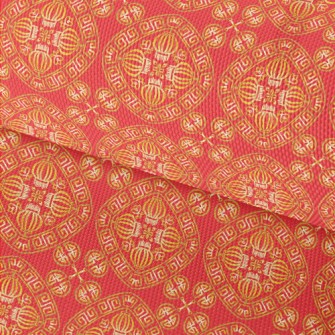 Chinese Lantern Totem Waterproof Oxford