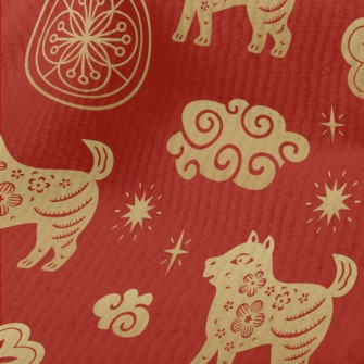 Chinese Dragon Dog Element Terry