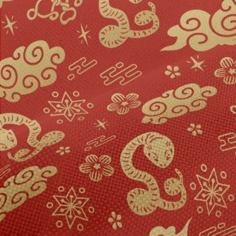 Happy Year Of The Snake Performance Linen