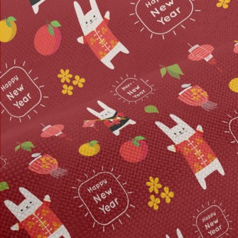 Chinese New Year Rabbit Performance Linen