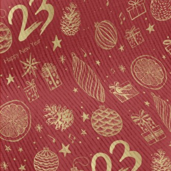 2023 New Year&#39;s Eve Party Standard Corduroy