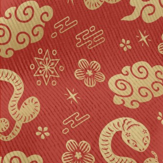 Happy Year Of The Snake Standard Corduroy