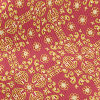 Chinese Traditional Pattern Standard Corduroy