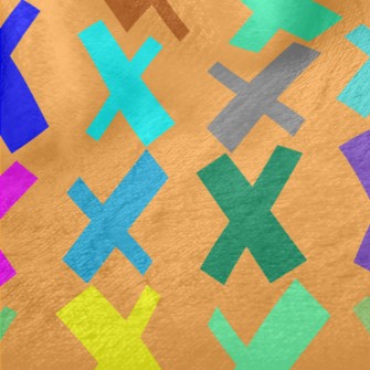 Color Irregular X Minky