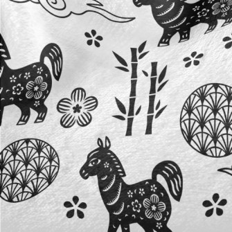 Chinese Year Of The Horse Elem Minky