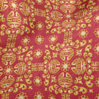 Chinese Traditional Pattern Minky