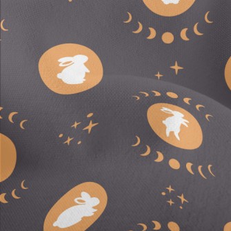 Mid-Autumn Festival Moon Rabbi Lightweight Performance Linen