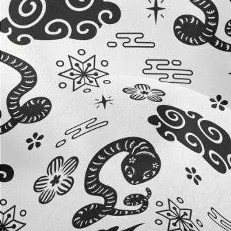 Chinese Year Of The Snake Elem Lightweight Performance Linen