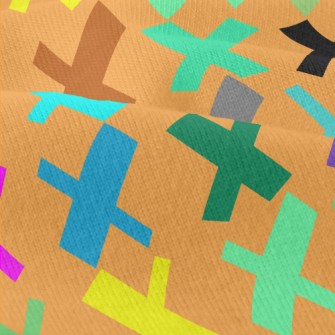 Color Irregular X Modern Jersey