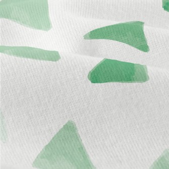 Hand Drawn Green Triangle Modern Jersey