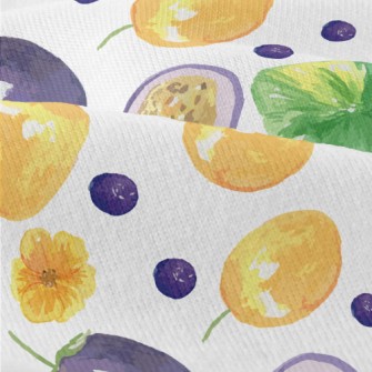 Passion Fruit And Blueberries Modern Jersey
