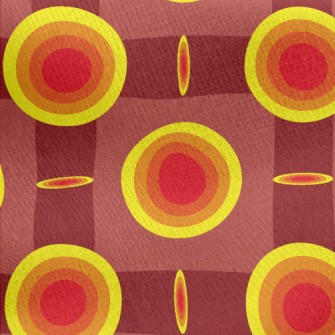 Gradient Dots Jersey Backed Fleece