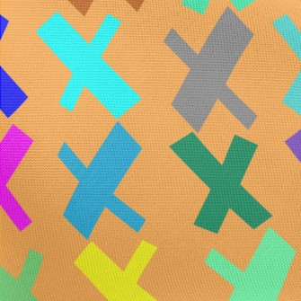 Color Irregular X Pongee