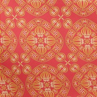 Chinese Lantern Totem Pongee