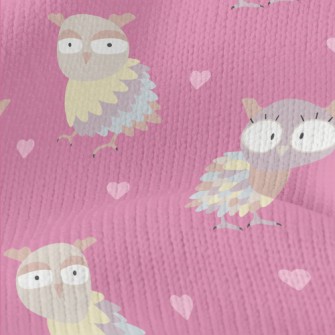 Cute Big-eyed Owl Stretch Jersey