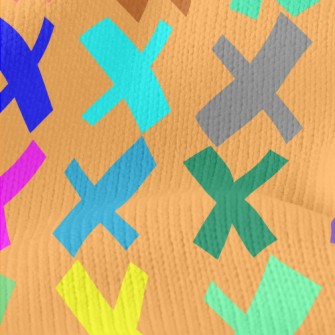 Color Irregular X Stretch Jersey