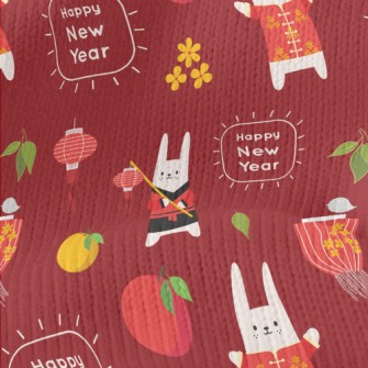Chinese New Year Rabbit Stretch Jersey