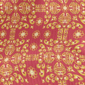 Chinese Traditional Pattern Stretch Jersey
