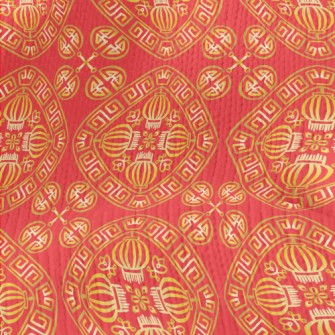 Chinese Lantern Totem Stretch Jersey
