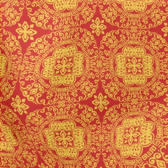 Traditional Chinese Pattern Lightweight Cotton Poplin