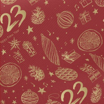 2023 New Year&#39;s Eve Party Midweight Cotton Poplin