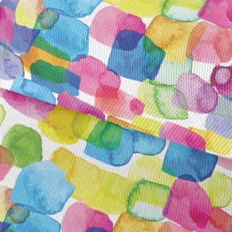 Colorful Watercolor Spots Waterproof Oxford