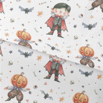 Vampire And Pumpkin Man Waterproof Oxford