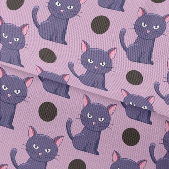 Halloween Black Cat Waterproof Oxford