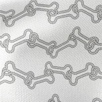 Knotted Dog Bone Waterproof Canvas