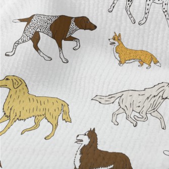 Simple Hand Drawn Pet Dog Terry