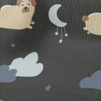 Starry Sky And Pug Terry