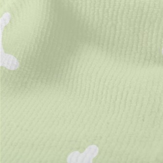 Dog Bones And Dog Paw Prints Terry