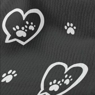Love Bubble And Dog Paw Terry