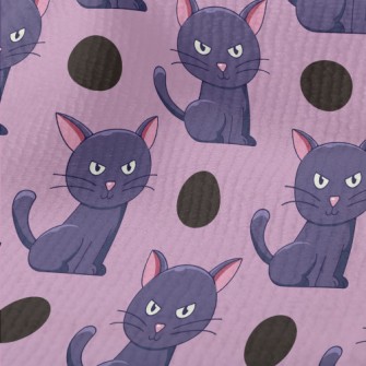 Halloween Black Cat Terry