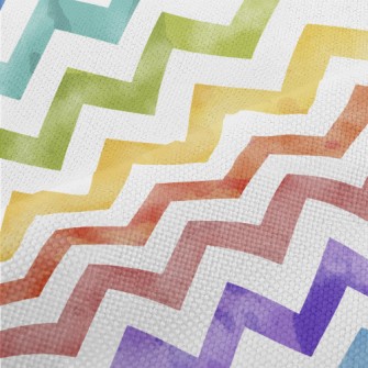 Rainbow Wave Pattern Performance Linen