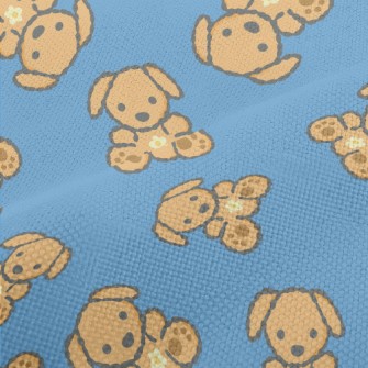 Cute Teddy Dog Performance Linen