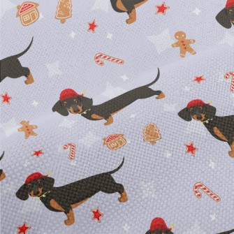 Christmas Dachshund Performance Linen